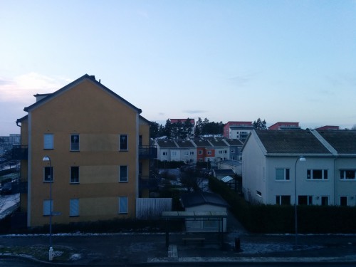 Die Aussicht aus meinem Zimmer